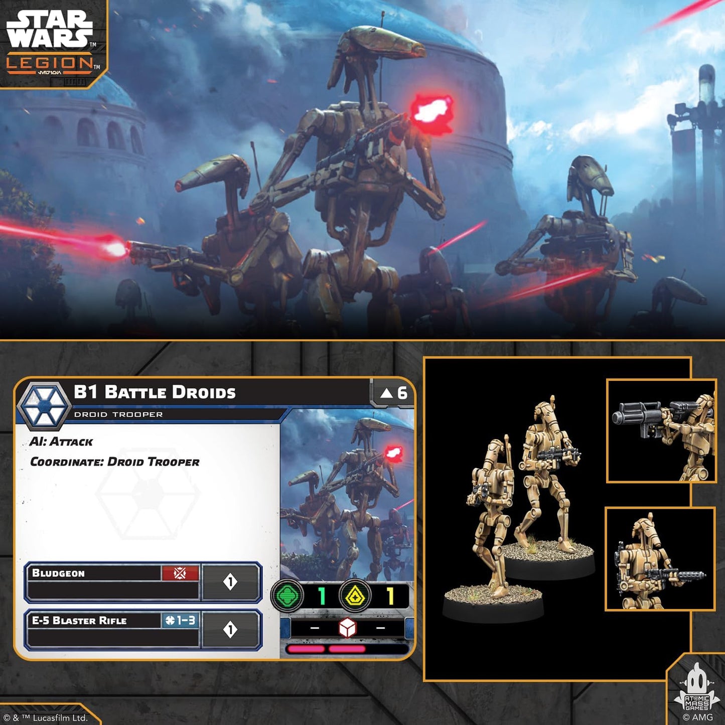 Star Wars Legion - B1 Battle Droids