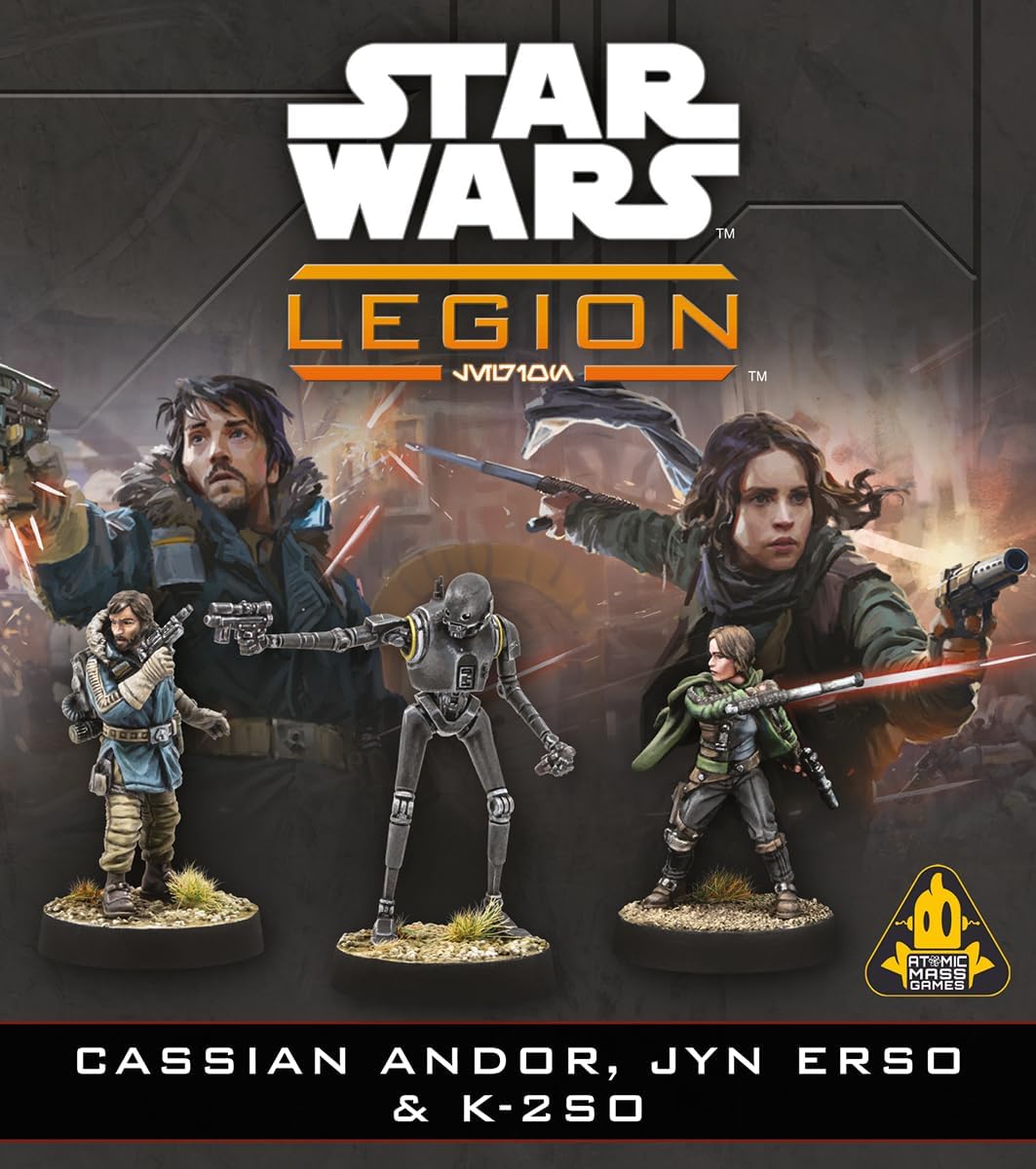 Star Wars Legion - Cassian Andor, Jyn Erso & K-2SO