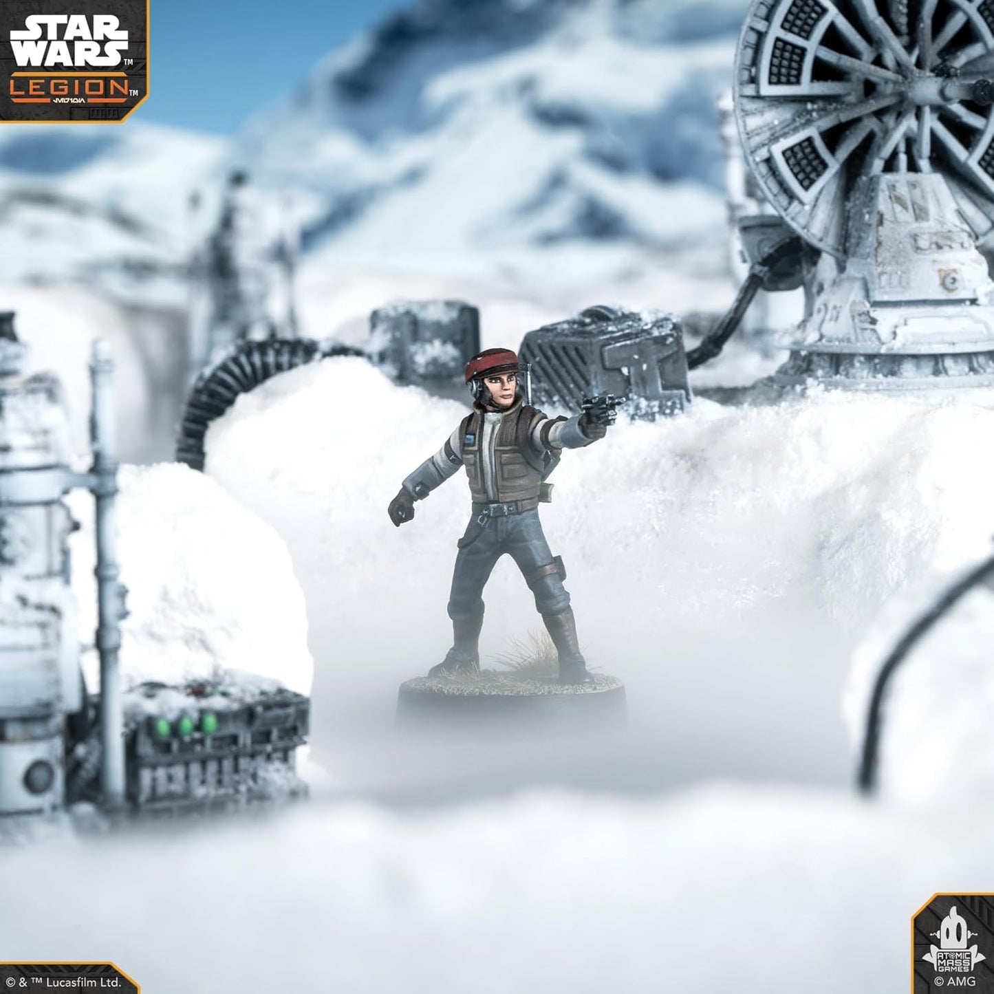 Star Wars Legion - Customisable Rebel Officer & Agent