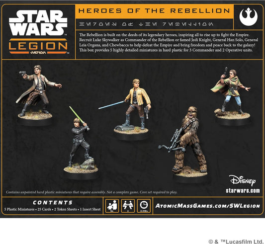 Star Wars Legion - Heroes of the Rebellion Character Pack