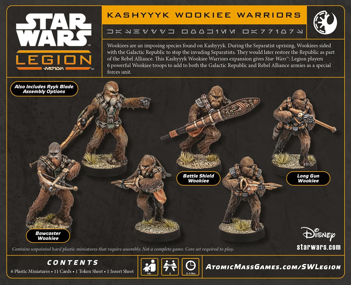 Star Wars Legion - Kashyyyk Wookiee Warriors Unit Expansion