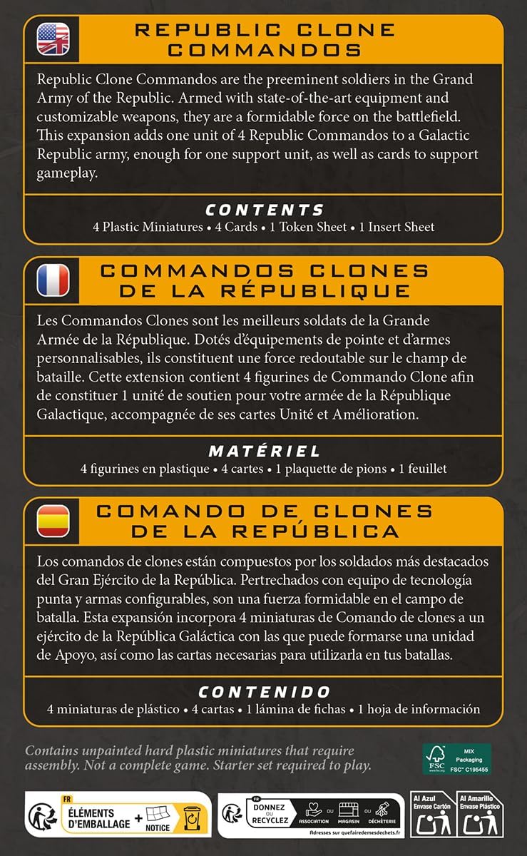 Star Wars Legion - Republic Clone Commandos