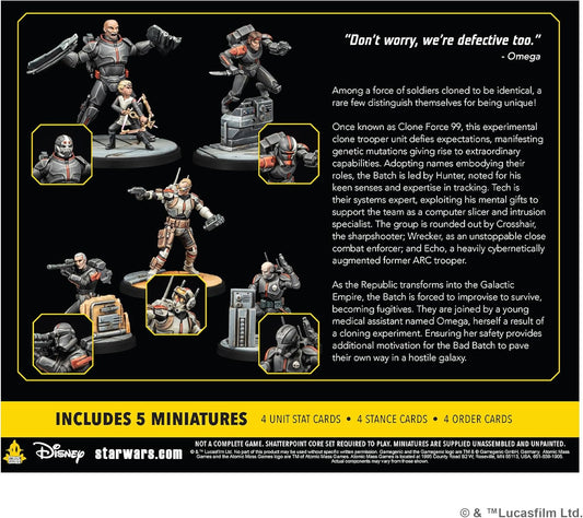 Star Wars Shatterpoint - Clone Force 99