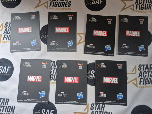 *PRE-ORDER Marvel Legends Comic 6 Inch Action Figure Marvel's Box BAF - Set of 7 *Includes Art Card Set*