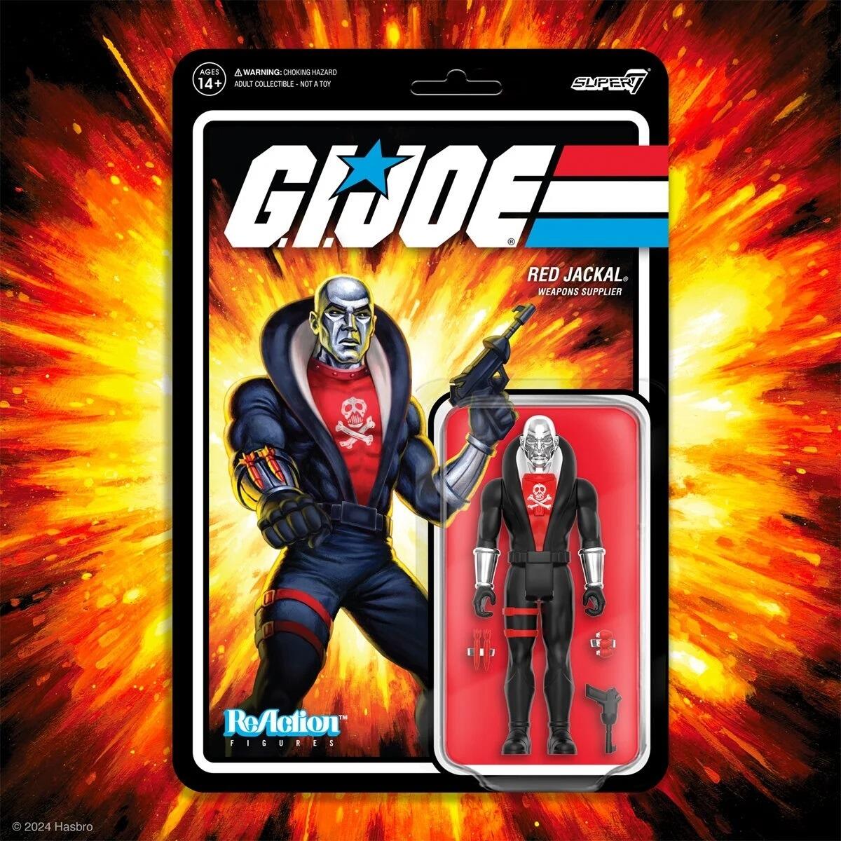 G.I. Joe ReAction Action Figure Wave 8 - Red Jackal