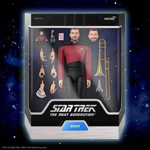 Star Trek: The Next Generation ReAction Ultimates! Action Figure Wave 1 - Commander Riker