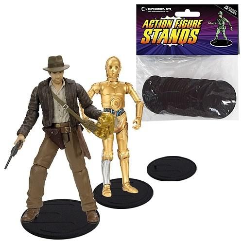 Entertainment Earth Action Figure Stands 25-Pack - Black