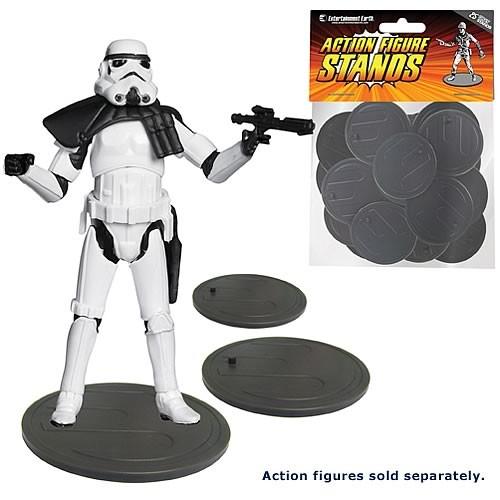 Entertainment Earth Action Figure Stands 25-Pack - Grey