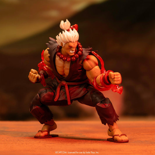 *PRE-ORDER Ultra Street Fighter II SDCC 2026 Exclusive 6 Inch Action Figure - Akuma (Player 2)