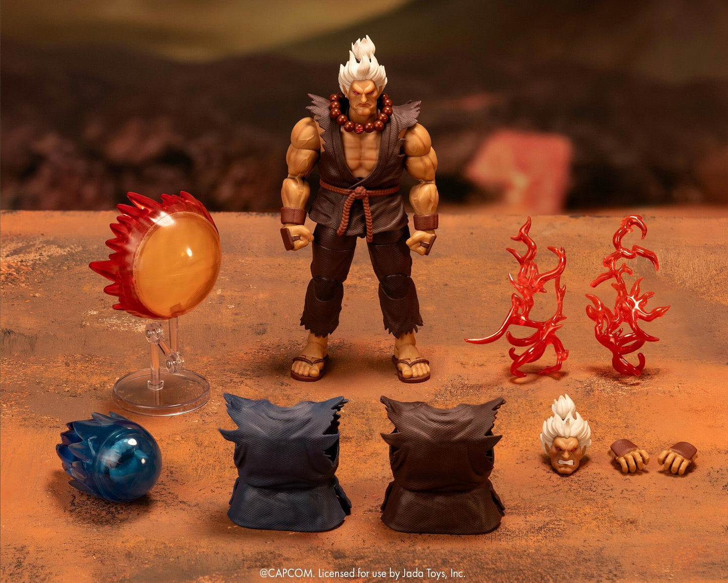 *PRE-ORDER Ultra Street Fighter II SDCC 2026 Exclusive 6 Inch Action Figure - Akuma (Player 2)