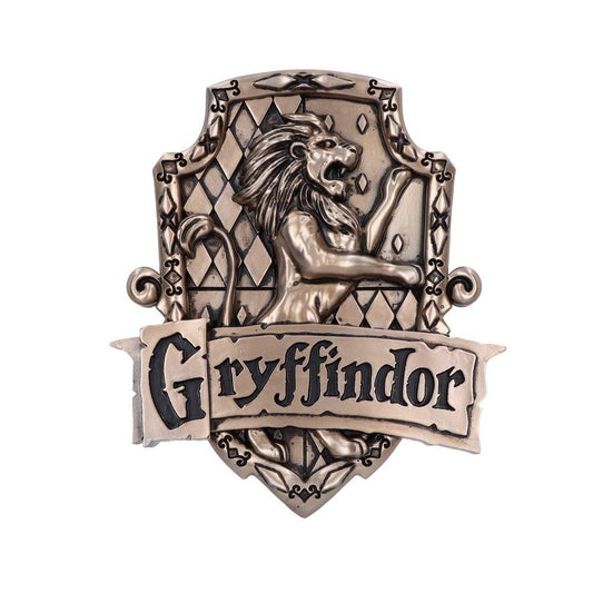 Harry Potter 20cm Bronze Hanging Wall Plaque - Gryffindor