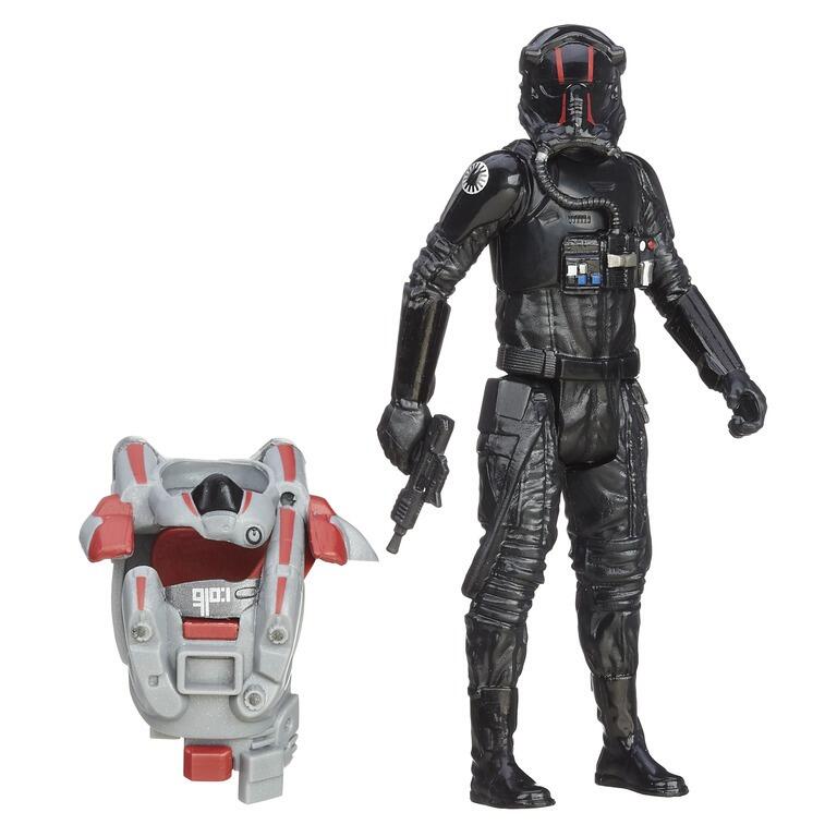 Star Wars The Force Awakens 3.75 Inch Action Figure - First Order Tie Fighter Pilot Elite