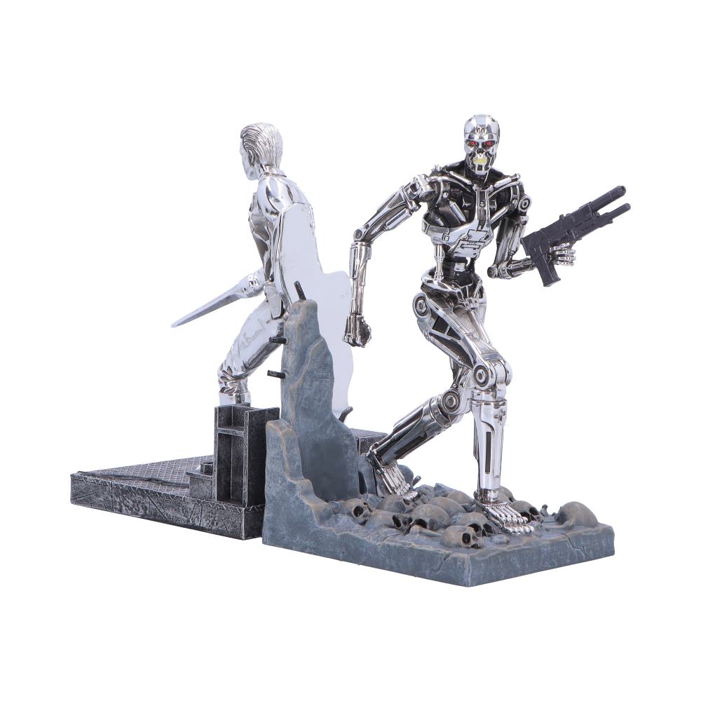 Terminator 2 7 Inch Resin Collectible Bookends - T-1000 vs T-800