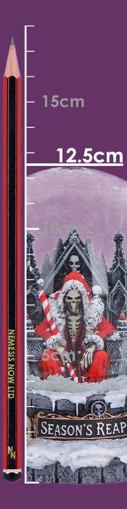 Silent Nightmares - Seasons Reapings Christmas Snow Globe