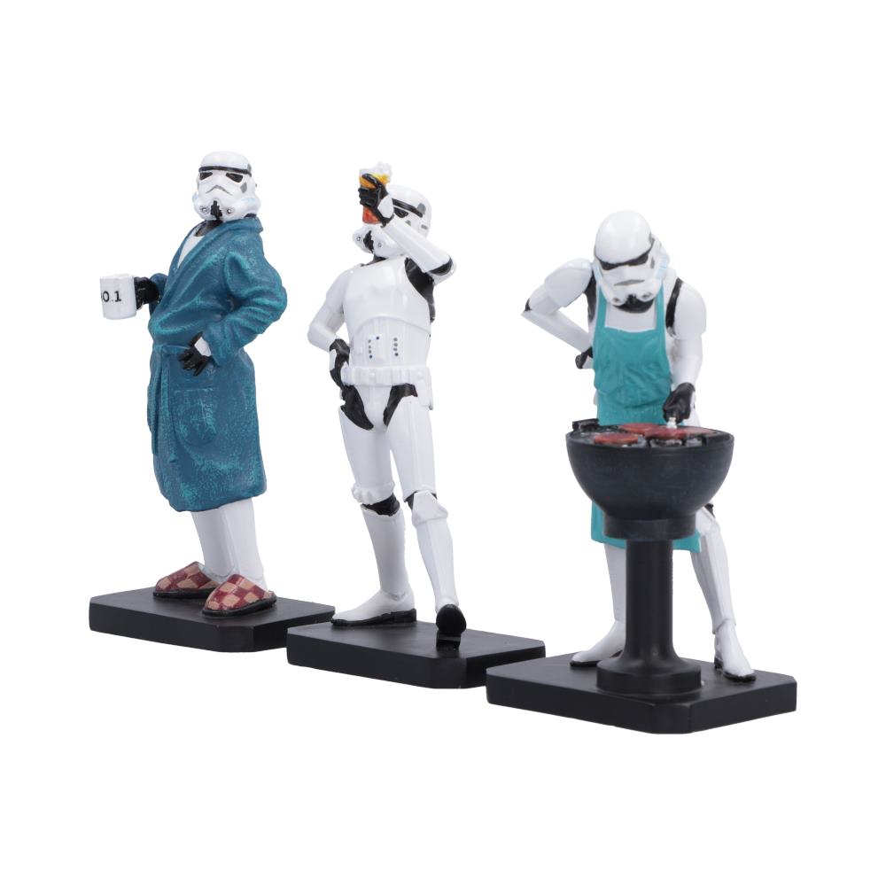 *PRE-ORDER* Star Wars The Original Stormtrooper 4 Inch Resin Collectible Figurine - Stormtrooper Living for the Weekend
