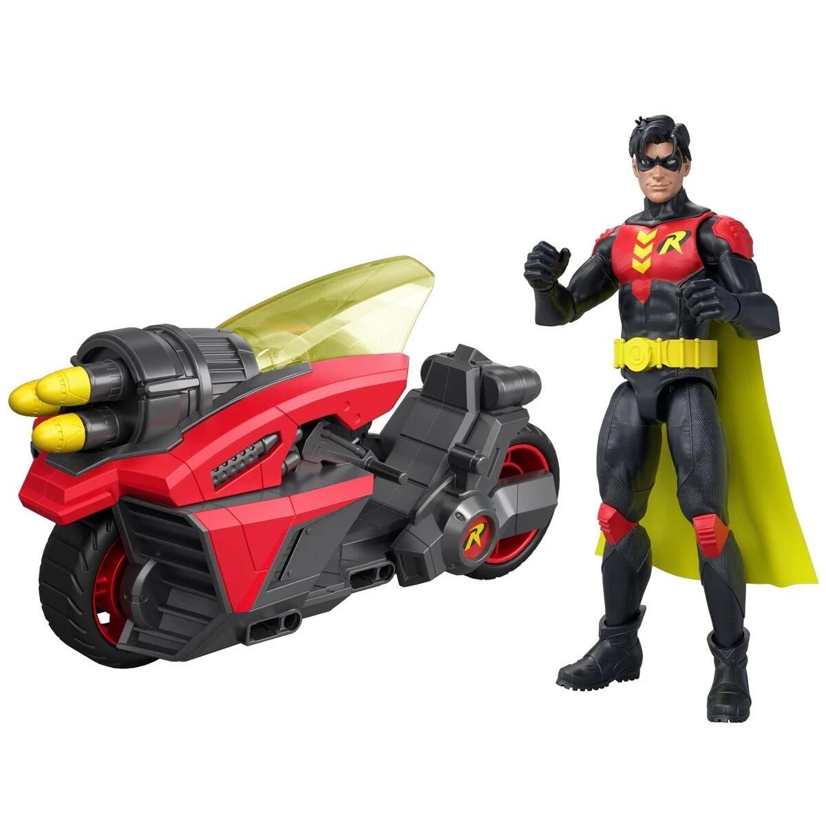 *PRE-ORDER DC Universe Core 6 Inch Scale Action Figure - Robin With Robin Cycle