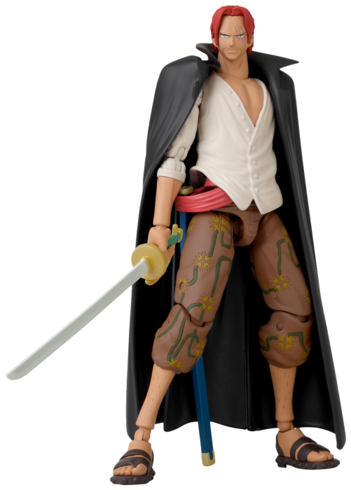 One Piece Anime Heroes 6.5 Inch Scale Action Figure - Shanks