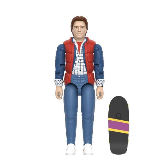 Back To The Future ReAction+ Action Figure Wave 1 - Marty McFly (1985)