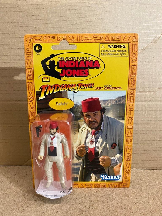Indiana Jones Retro 3.75 Inch Action Figure - Sallah (Possibly Non-Mint)