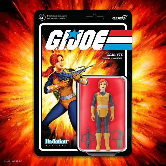 G.I. Joe ReAction Action Figure Wave 4 - Scarlett