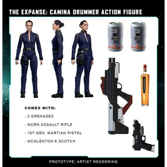 *PRE-ORDER Nacelle Toys The Expanse 7 Inch Scale Action Figure Wave 1 - Camina Drummer