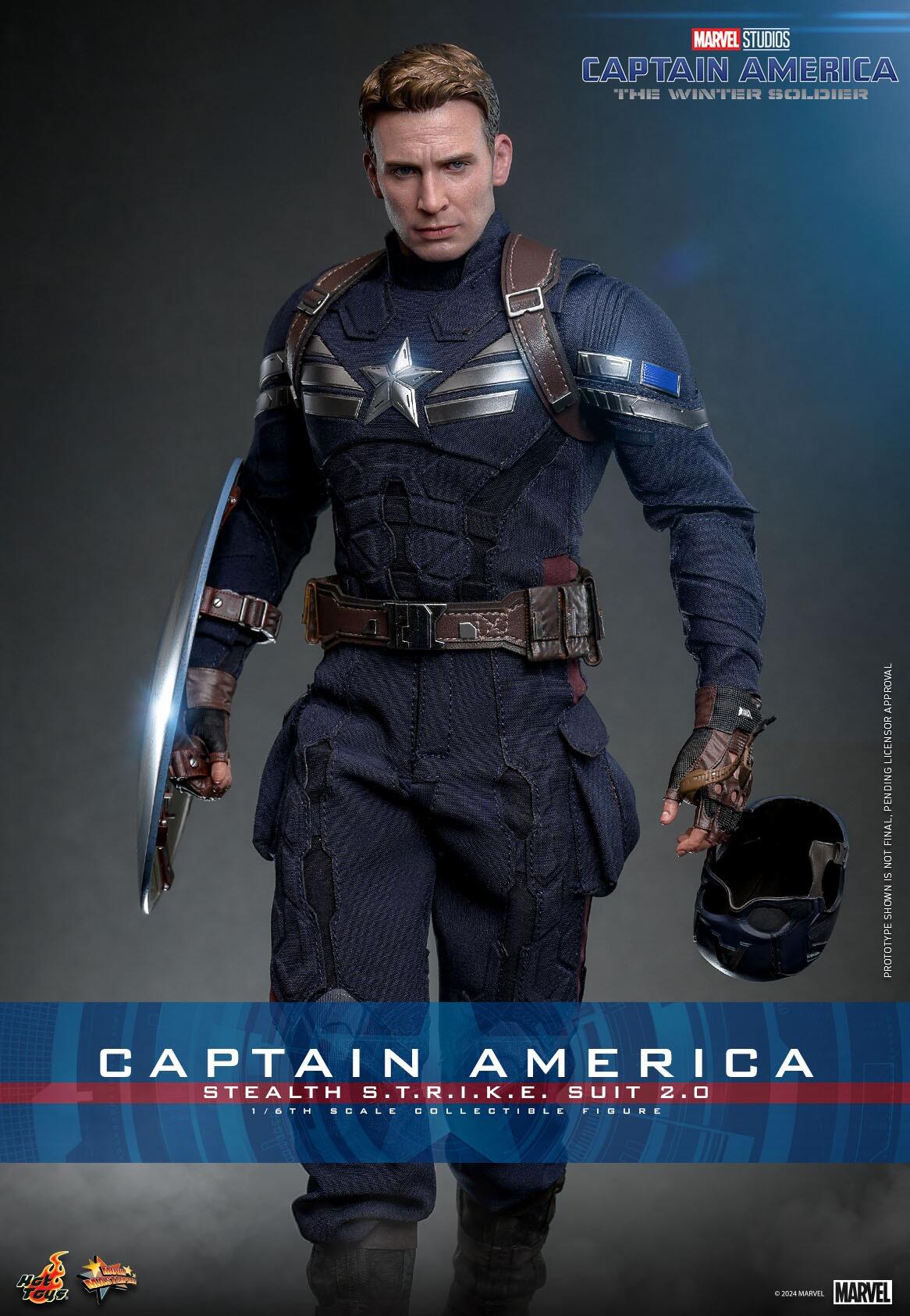 SF・ファンタジー・ホラー Captain America Stealth Suit 2.0 Captain America (Stealth Strike Suit 2.0) - Marvel Captain America