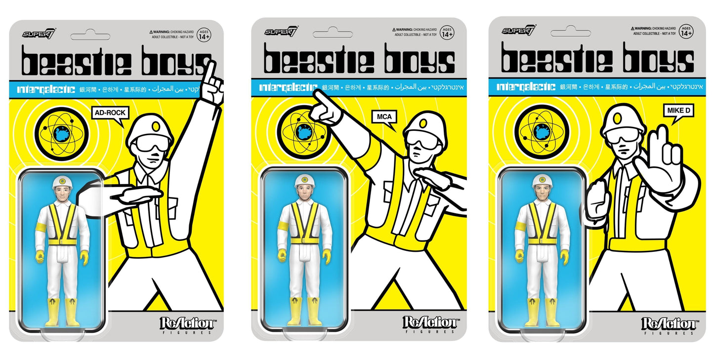 *PRE-ORDER Beastie Boys ReAction+ Action Figure Wave 04 - Set of 3