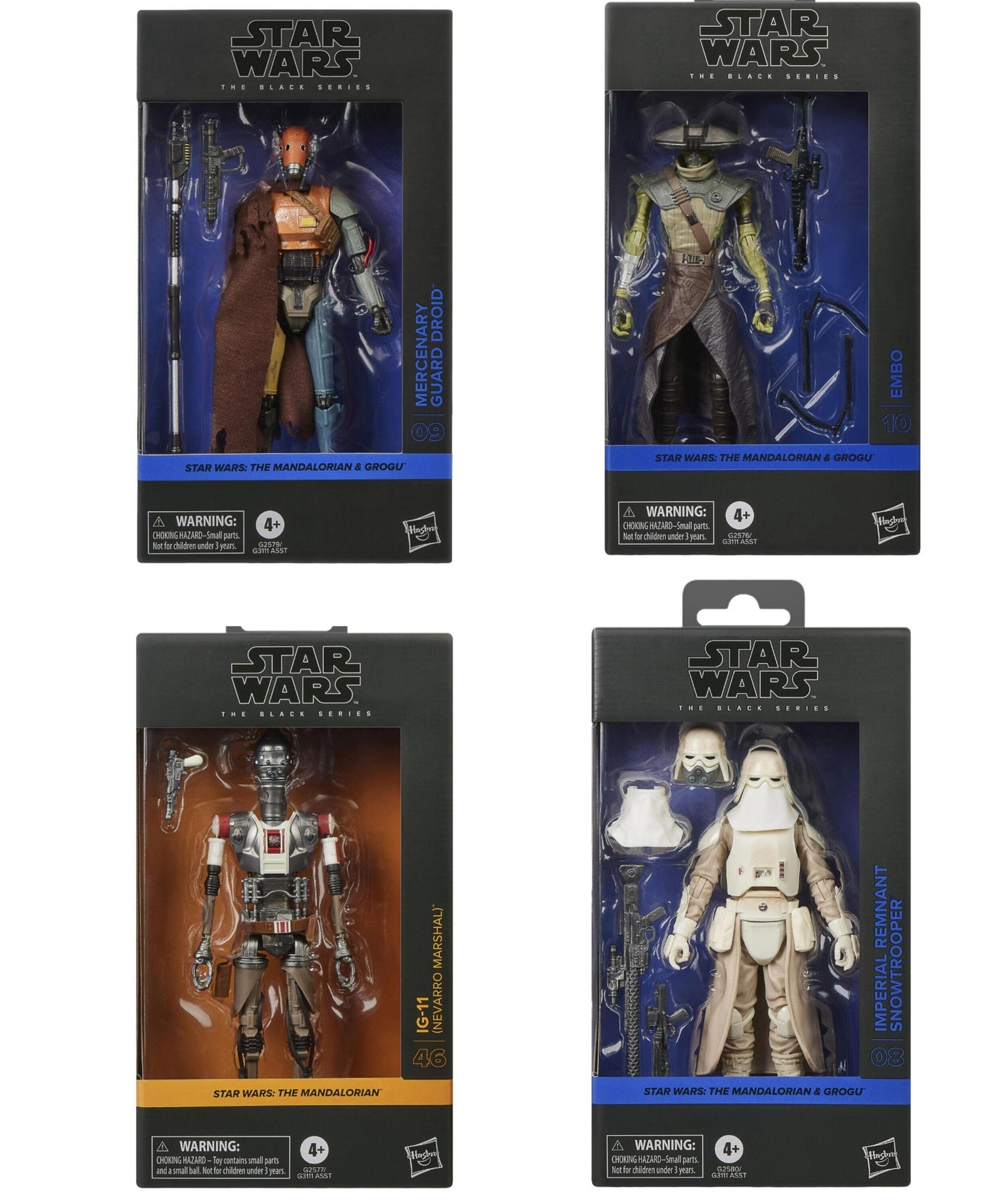 *PRE-ORDER Star Wars Black Series 6 Inch Action Figure Wave 53 - Set of 4