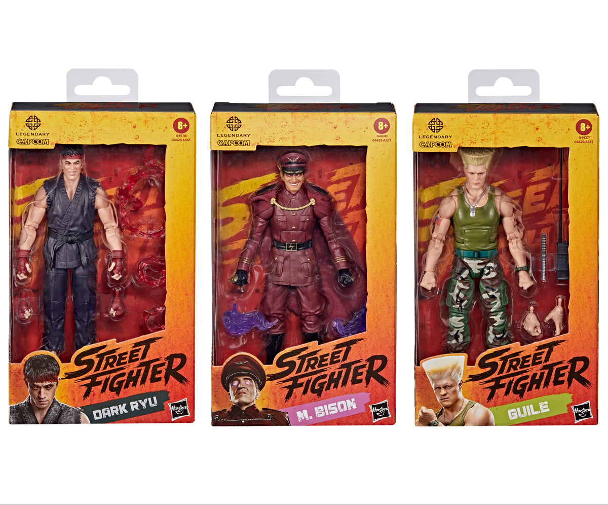 *PRE-ORDER Street Fighter (2026) 6 Inch Action Figure Wave 2 - Set of 3