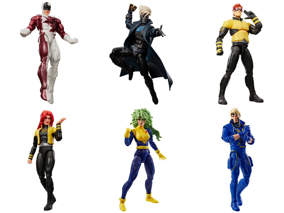 PRE-ORDER Marvel Legends 6 Inch X-Men '97 Retro Action Figure Wave 4 - Set of 6