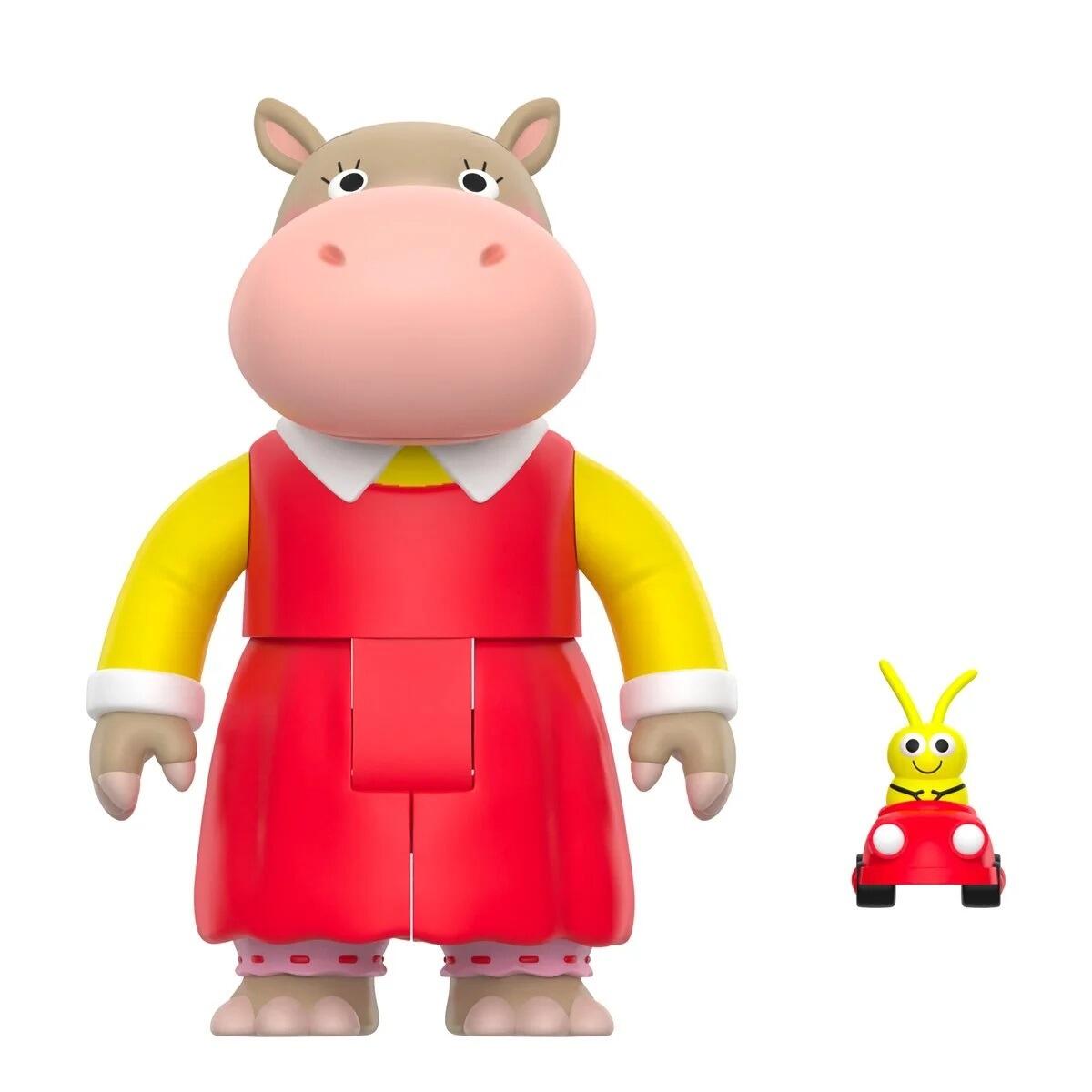 Richard Scarry Reaction Action Figure - Hilda Hippo