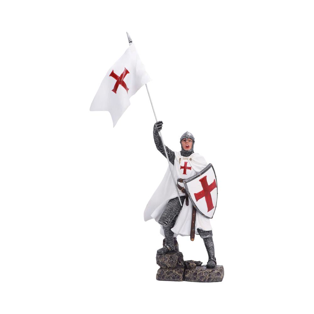 *PRE-ORDER* Nemesis Now Templar Knight 12 Inch Resin Collectible Figurine - Banner of Glory
