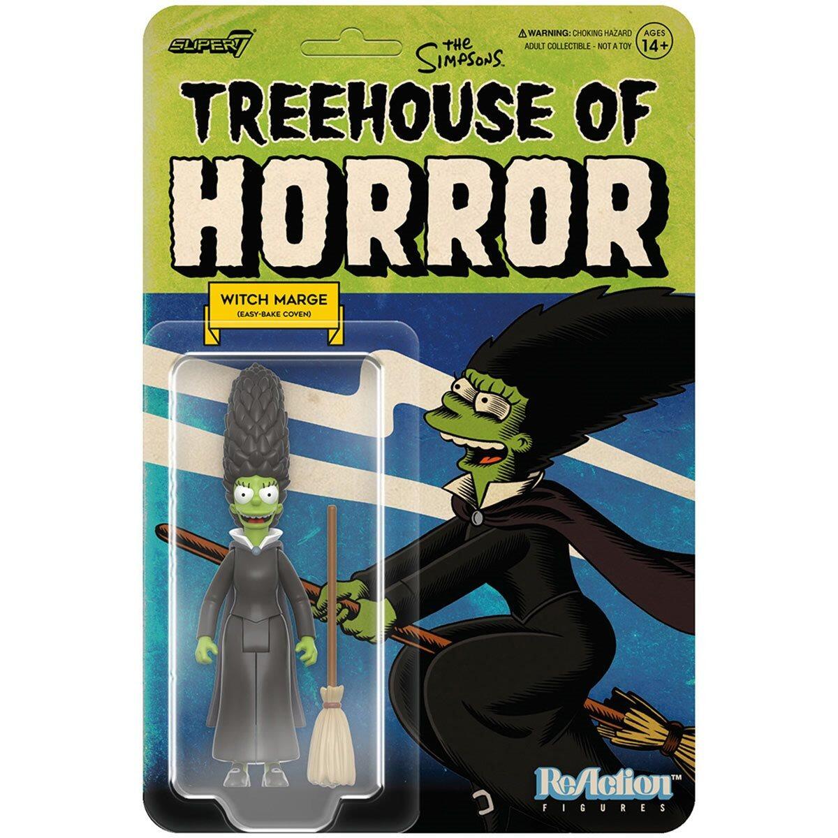The Simpsons Treehouse of Horror ReAction Action Figure Wave 2 - Witch Marge