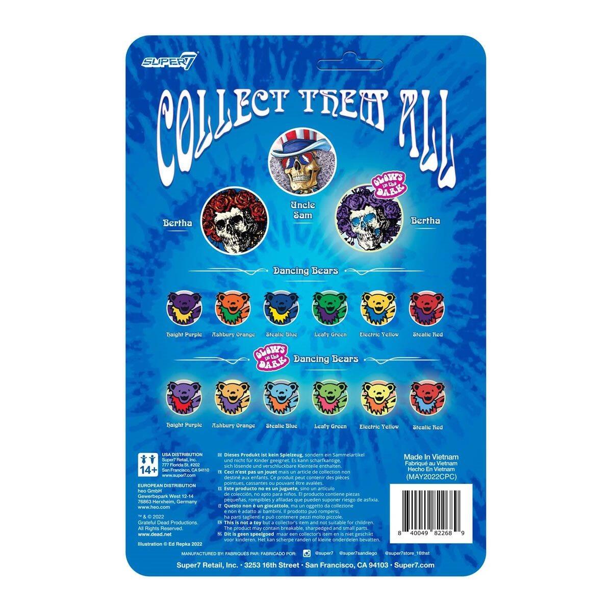 Grateful Dead ReAction Action Figure - Uncle Sam Skeleton