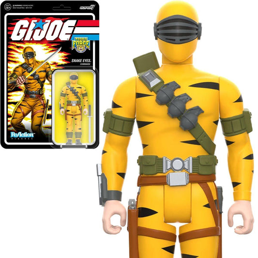 G.I. Joe ReAction Action Figure Wave 6 - Snake Eyes (Tiger Force)