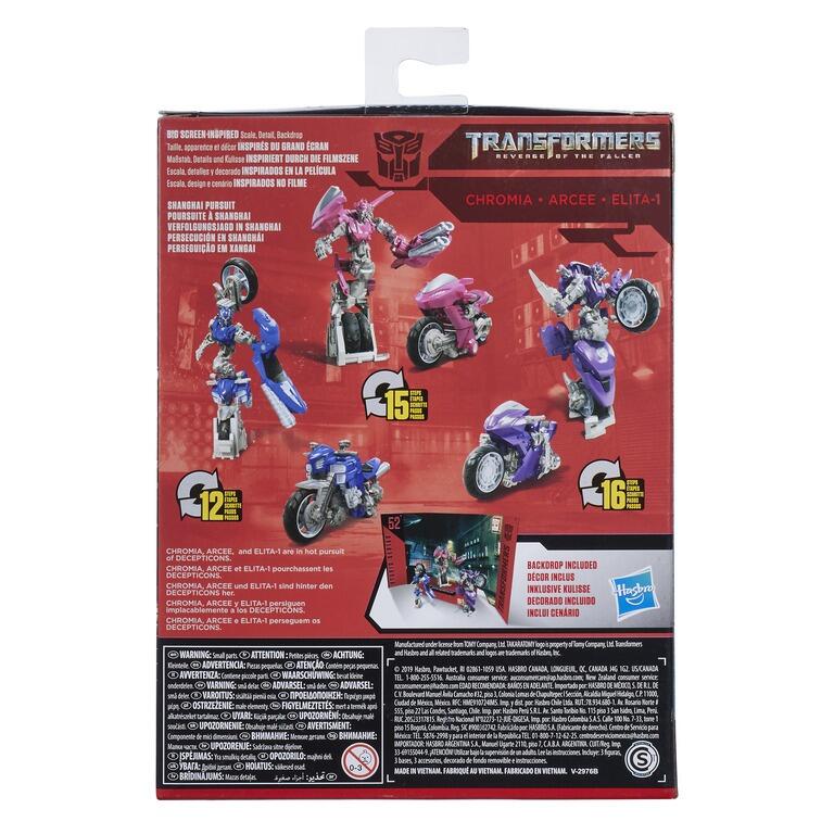 Transformers Studio Series Deluxe Action Figure - Chromia, Arcee & Elita-1