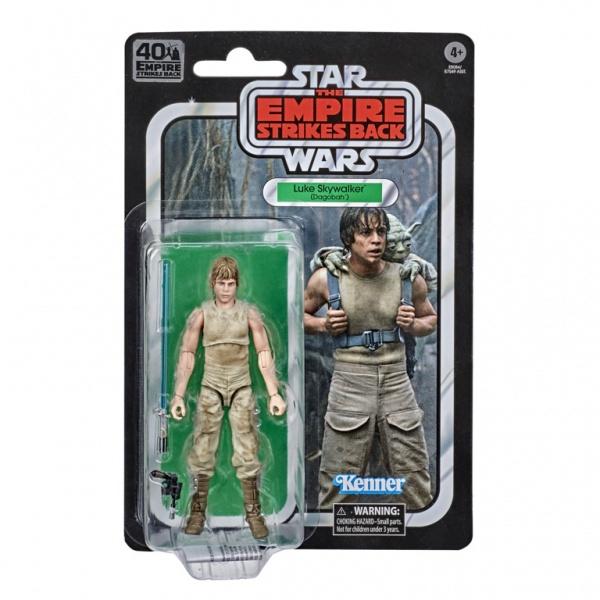 Star Wars 40th Anniversary Black Series 6 Inch Action Figure Wave 5 - Luke Skywalker (Dagobah)