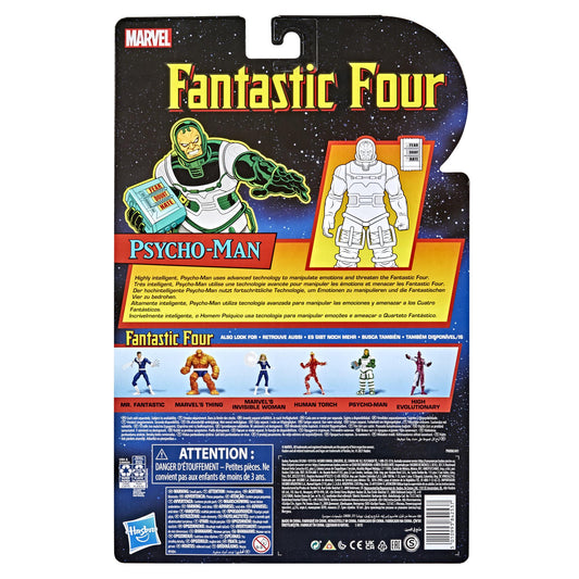 Marvel Legends Fantastic Four Retro Action Figure - Psycho Man