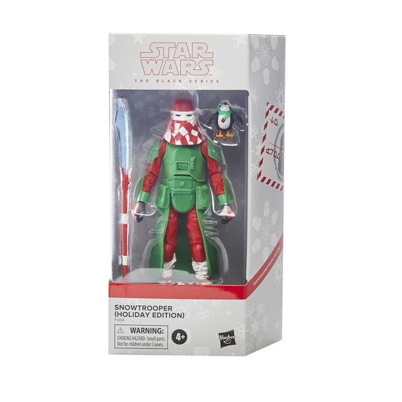 Star Wars Black Series 6 Inch Holiday Action Figure - Snowtrooper Holiday Edition (HT5)