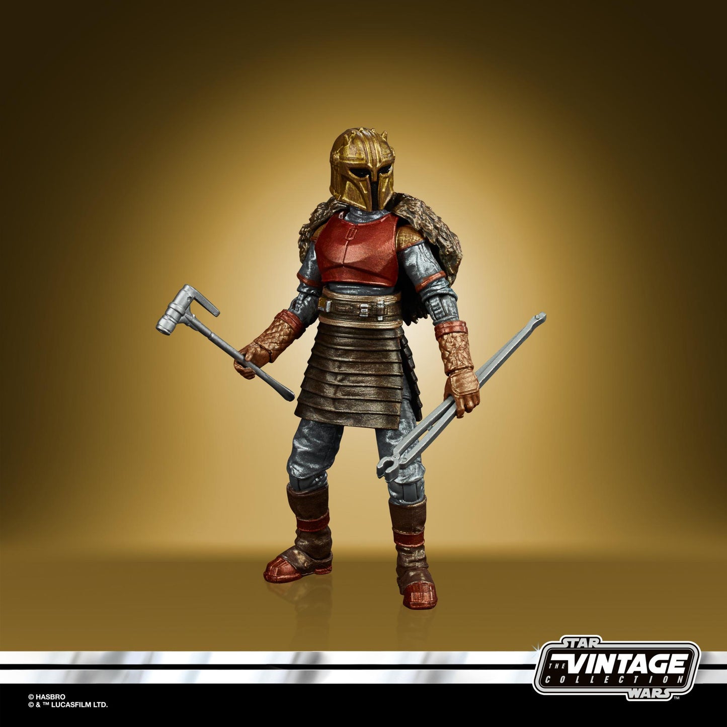 Star Wars The Vintage Carbon Collection Exclusive 3.75-Inch Action Figure Wave 2 - Armorer (Carbonized)