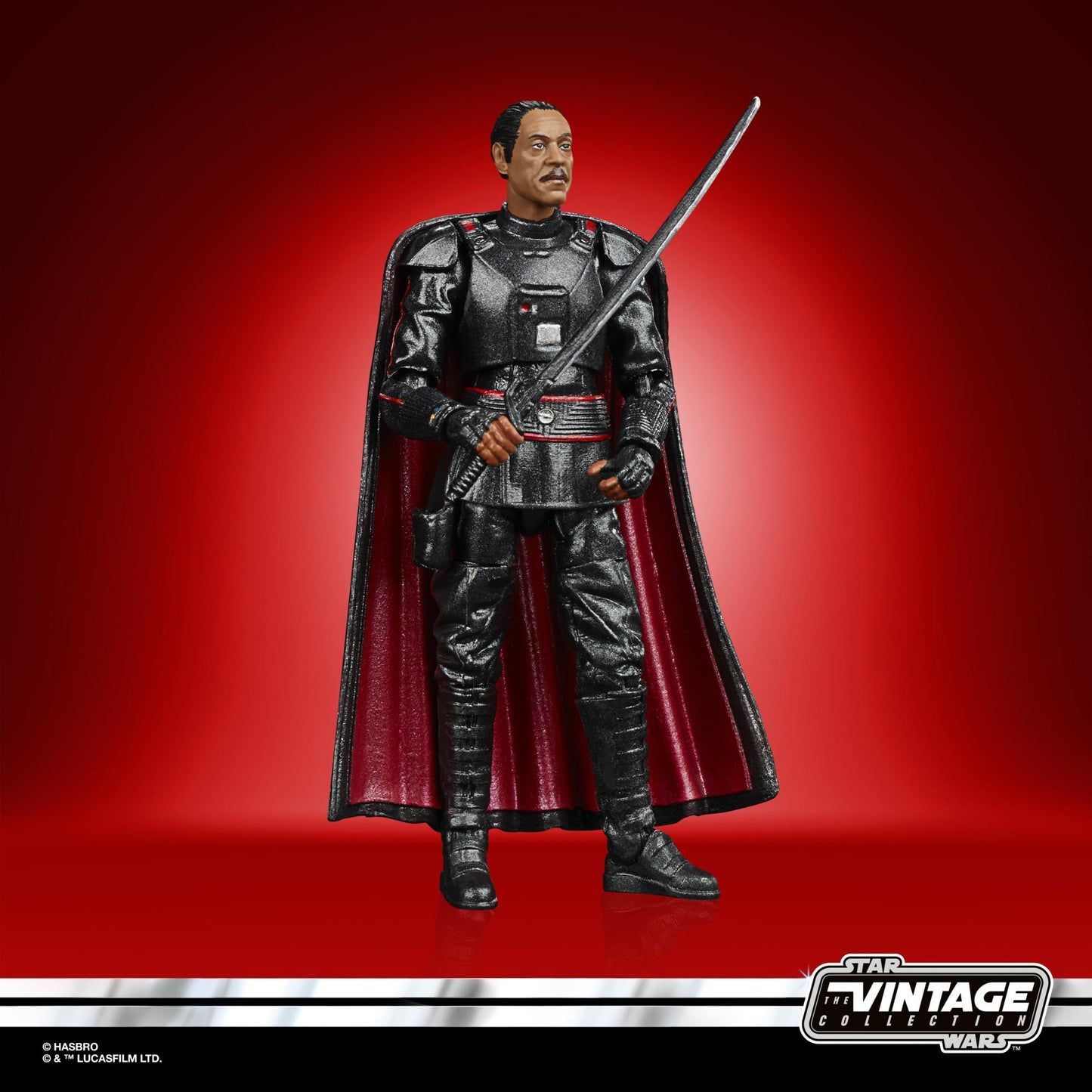 Star Wars The Vintage Carbon Collection Exclusive 3.75-Inch Action Figure Wave 2 - Moff Gideon (Carbonized)