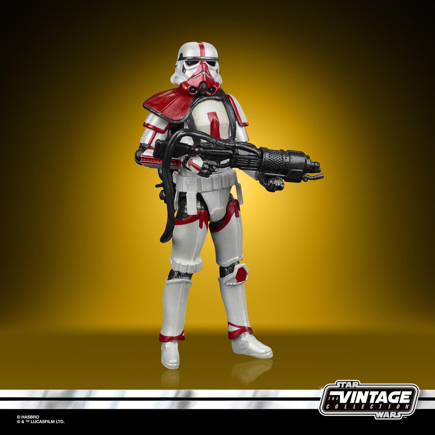 Star Wars The Vintage Carbon Collection Exclusive 3.75-Inch Action Figure Wave 2 - Incinerator Trooper (Carbonized)