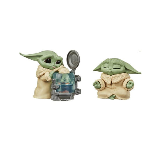 Star Wars The Mandalorian The Child Baby Bounties Wave 3 - Curious and Meditation
