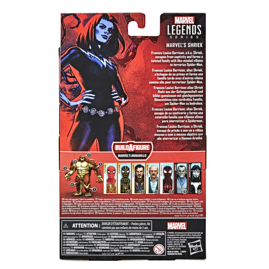 Spider-Man Marvel Legends Action Figure Wave 15 - Marvel's Shriek
