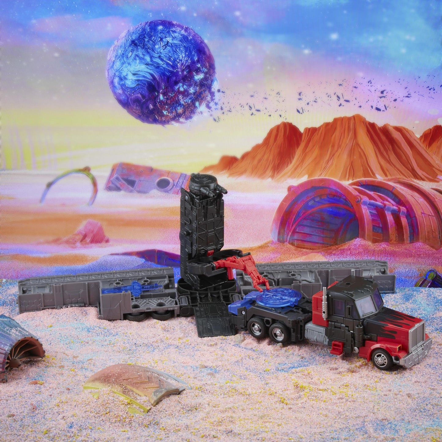 Transformers Generations Leader Action Figure - Universe Laser Optimus Prime