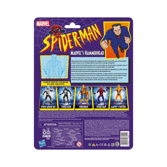 Marvel Legends 6 Inch Spider-Man Retro Wave 2 - Hammerhead