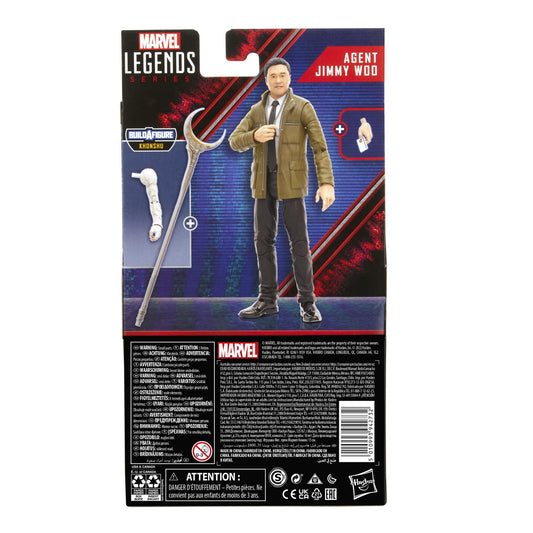 Marvel Legends Action Figures Disney Plus Wave 4 - Agent Jimmy Woo