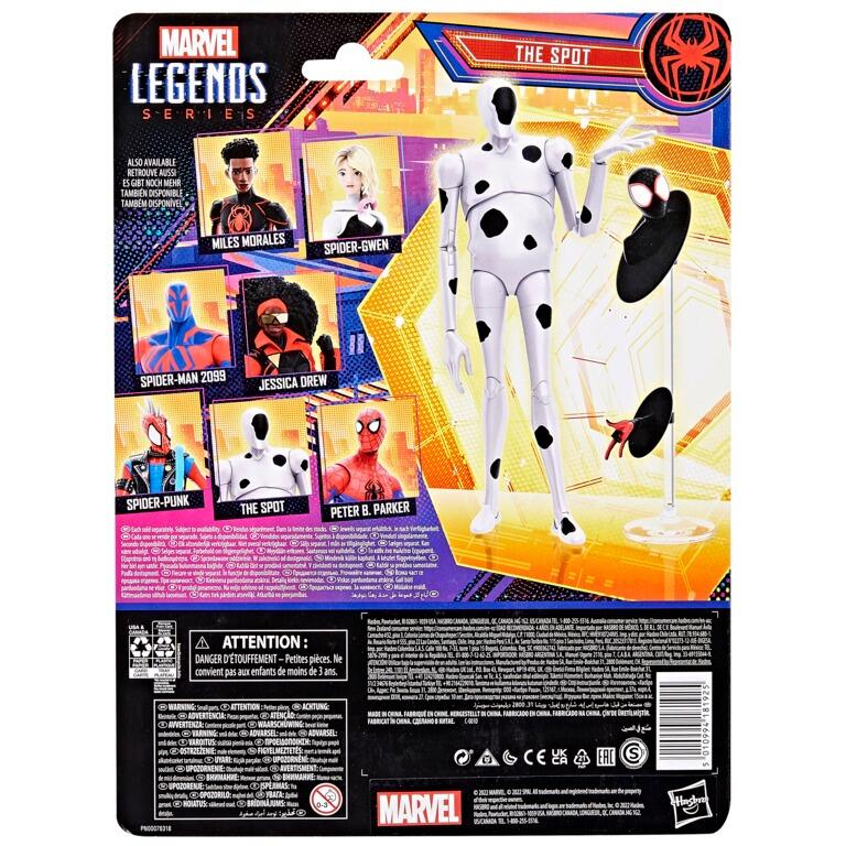Marvel Legends 6 Inch Spider-Man Across The Spider-Verse Retro Action Figure - The Spot