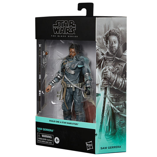 Star Wars Black Series 6 Inch Deluxe Action Figure - Saw Gerrera