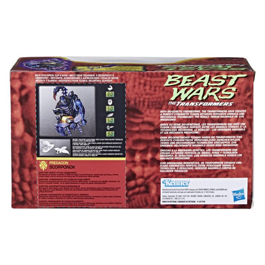 Transformers Generations Beast Wars Vintage Action Figure - Scorponok